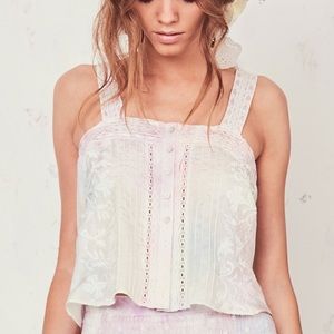 Loveshackfancy Daisy Camisole size XS